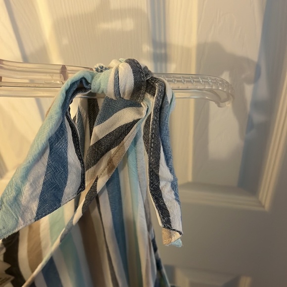 Blue striped sundress - Picture 3 of 3